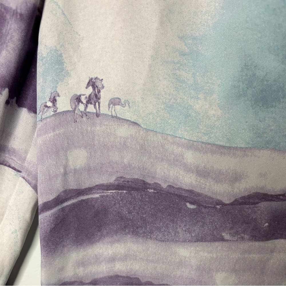 Babaton Multicolor Abstract Blouse - Picture 3 of 6